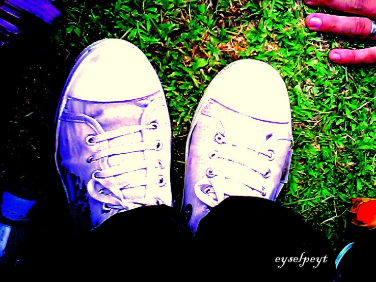 set your feet on the..grass