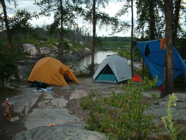 Old Woman Falls - Manigotagan River