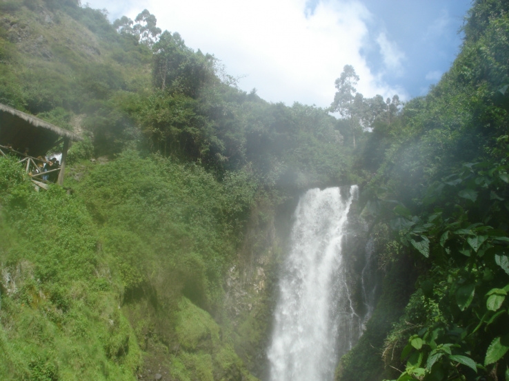Waterfall in Otavalo