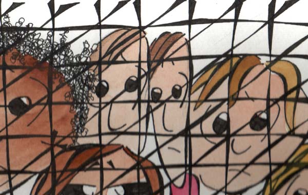 Locked Outside Home's Borders...