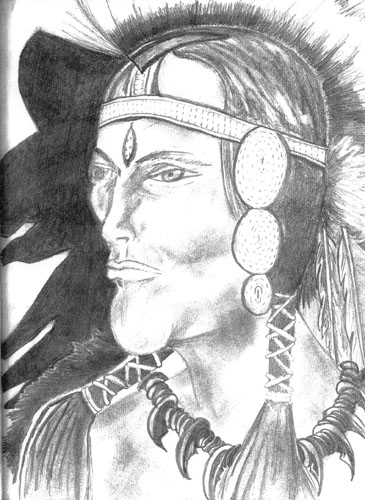 Replication of a Native Canadian Portrait