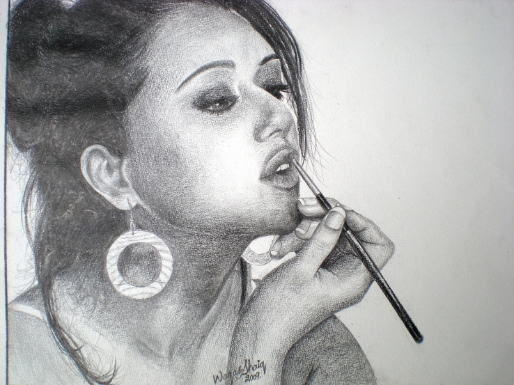 pencil work