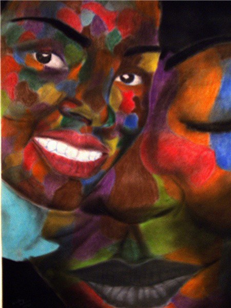 Colored Faces