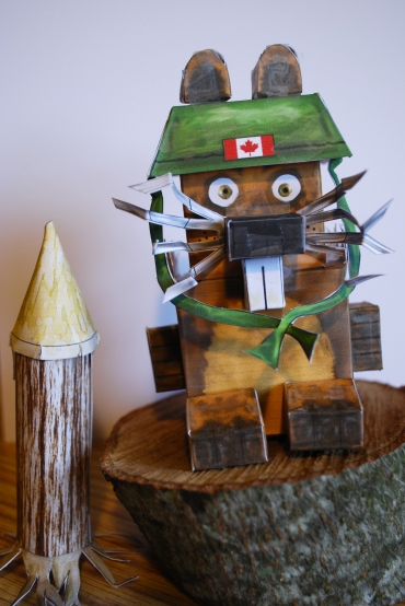 Woody the Canadian Beaver