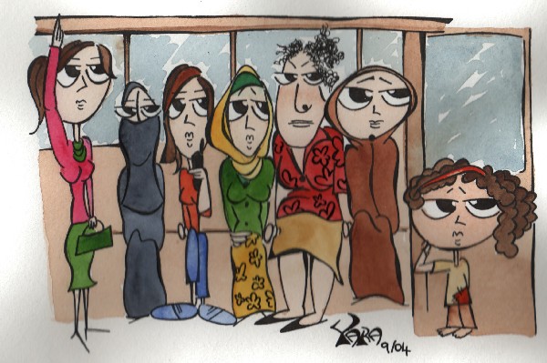 In the subway