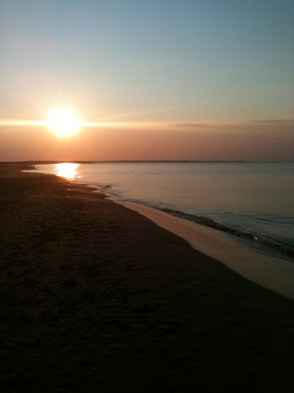 June Exhibit- Beach Sunset
