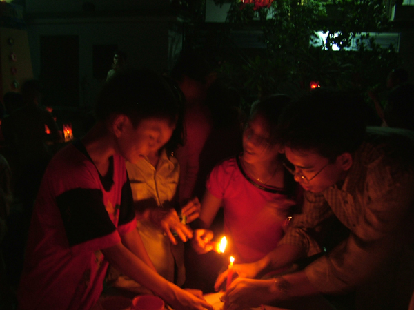 Mid - Autumn Festival for poor child
