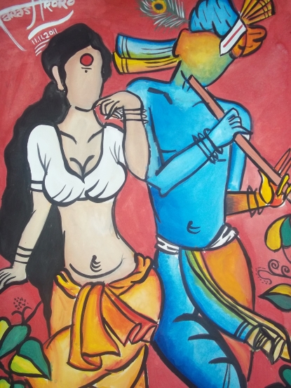 Radha and Krishna