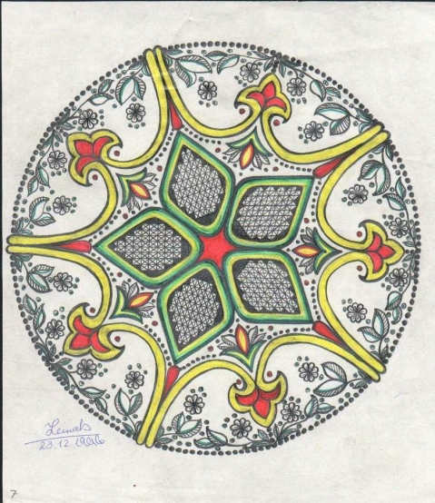 Radial garden