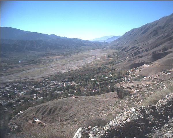 Vista de la Ciudad de Tilcara desde la Montaña 2