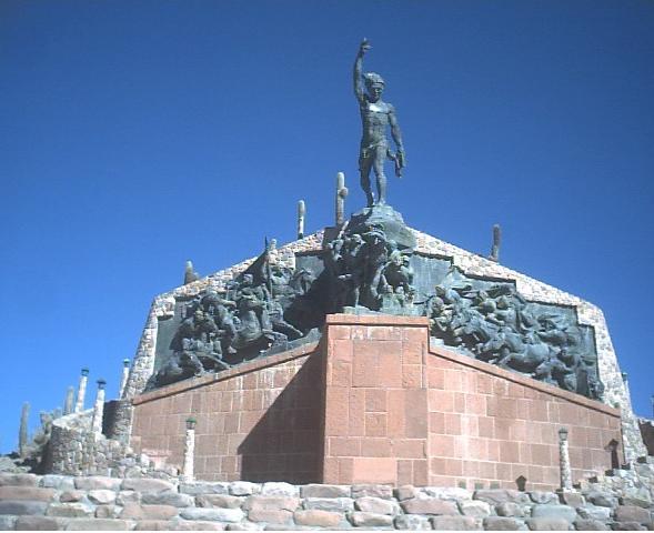 Monumento de los Heroes de la Independencia en Humahuaca