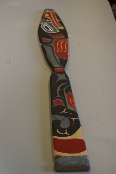 Sea Wolf on Cedar Paddle - By Daniel