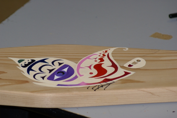 Butterfly Profile on Paddle - By Stefanie