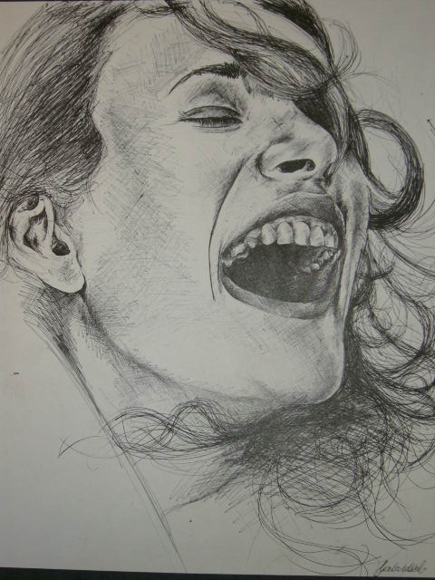 laughing