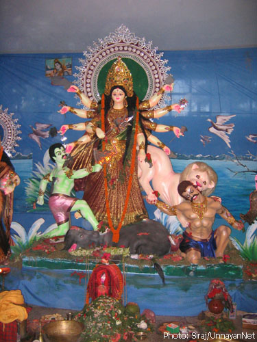 Durga Puja, the symbol of justice