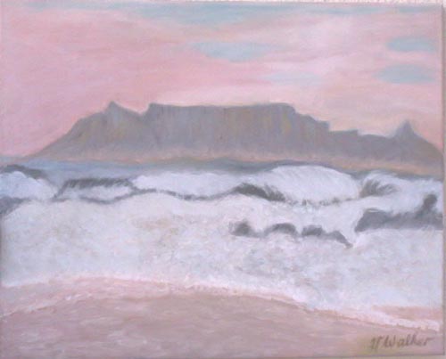 Sunset on Table Mountain