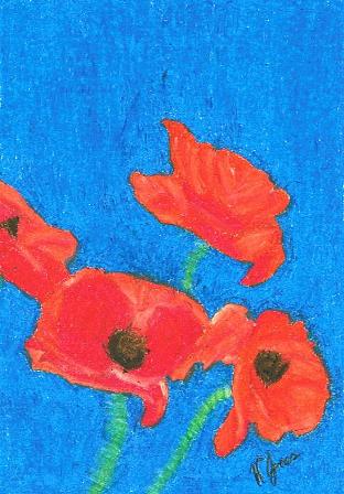 passionate poppies