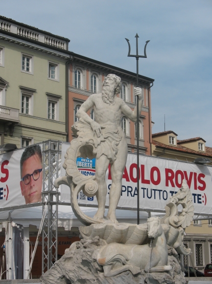A Statue in Trieste, Italy