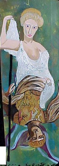 Aphrodite and Caesar Augustus as Siamese Twins