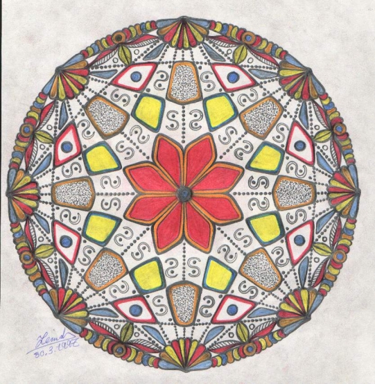 red flower