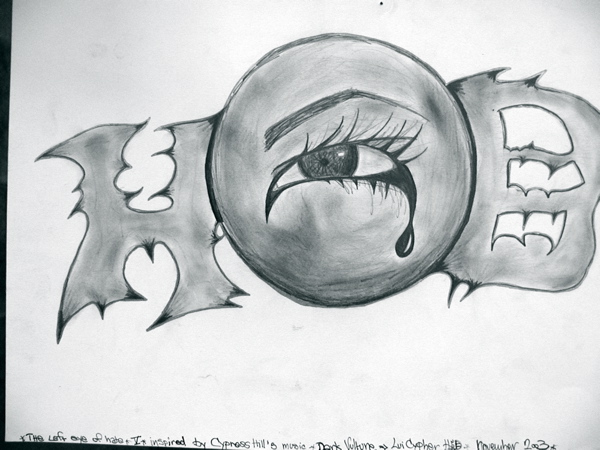 The left eye of hate VII