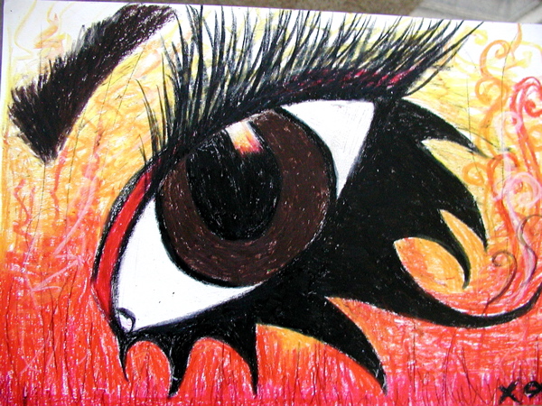 The left eye of hate IX