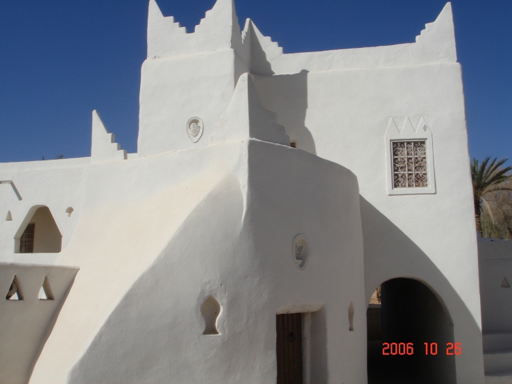 the First School for Sceinces in Ghadames, Libya in North africa