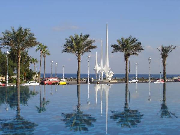 Myth of the Mermaid Statue - Alexandria - Egypt