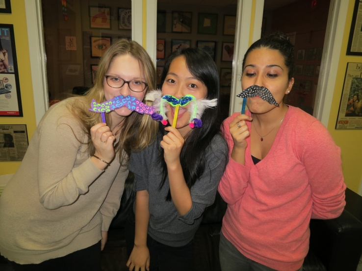 Mustaching Around