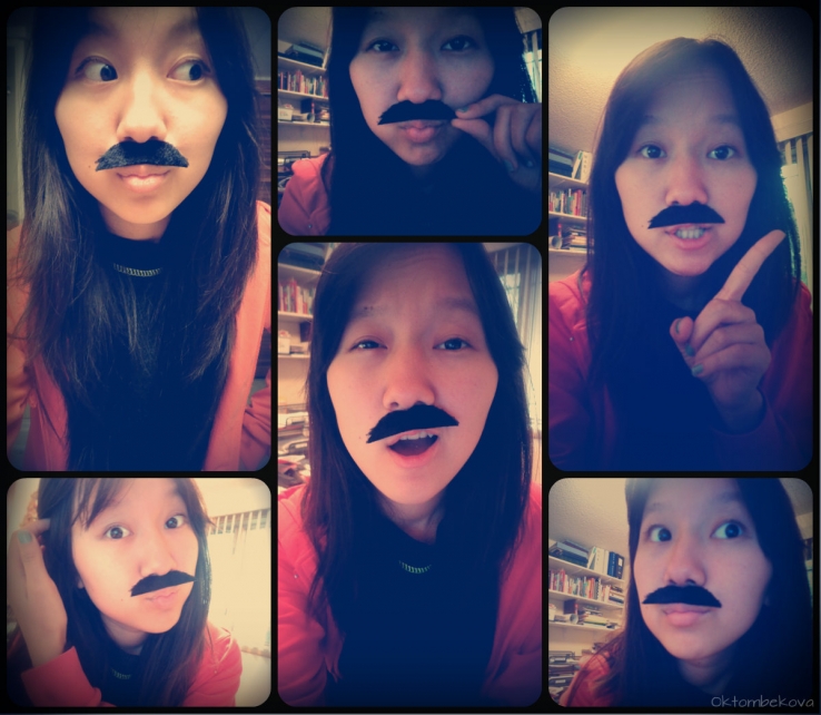 My moustache..))