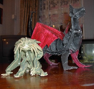 Man and Dragon