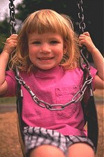 Swinging girl...