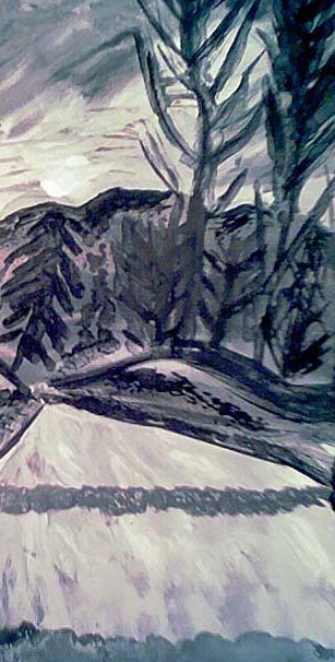 My ski track in Gdynia