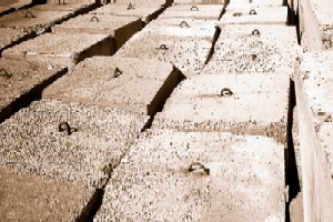 Corniche concrete blocks