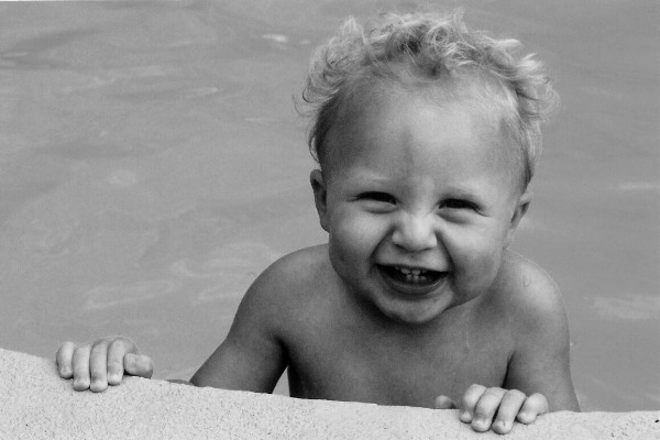 Boy in Pool