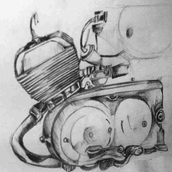 Motorcycle Engine