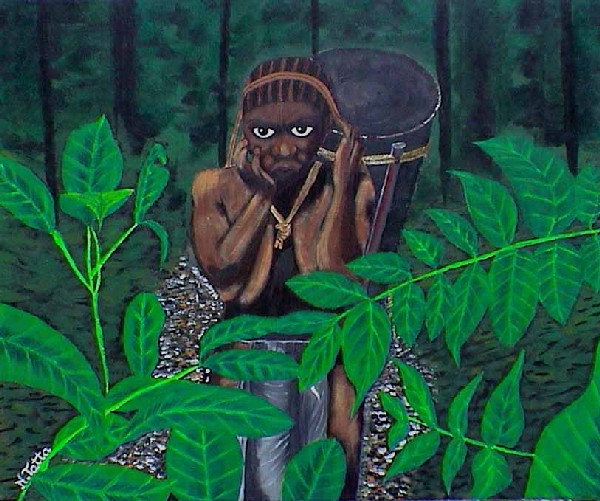 Woman in Zaire