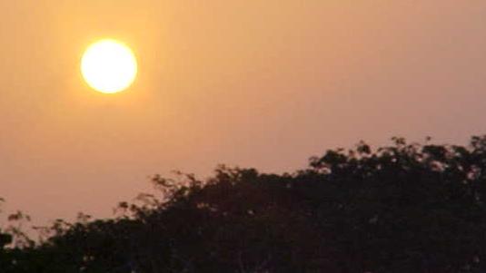 Heat at 6 pm in Tema.