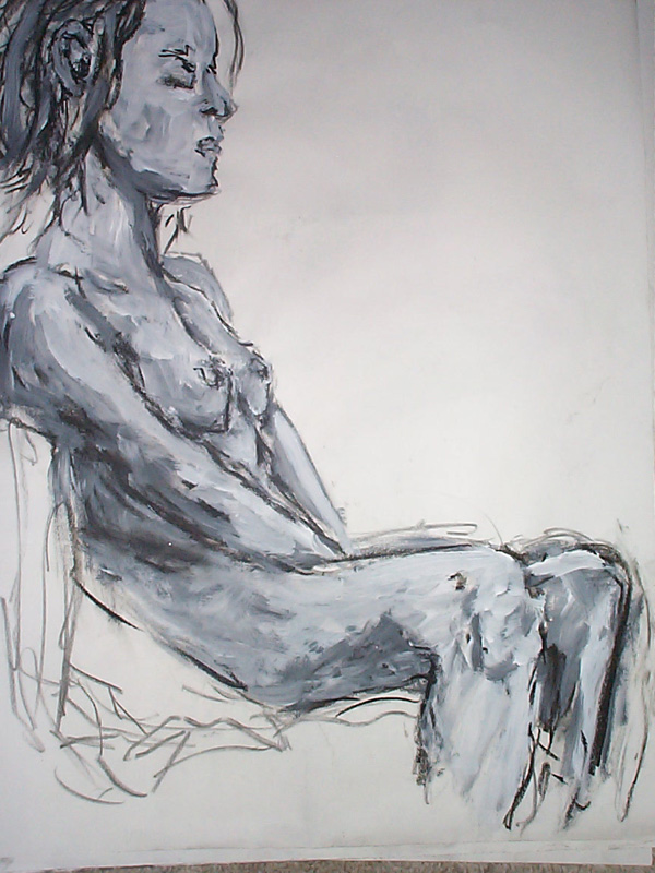 Nude in Chair