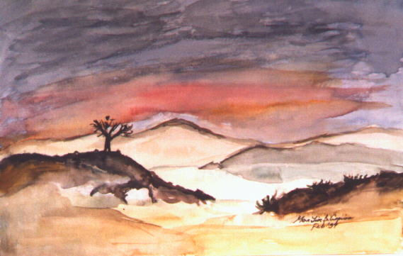 Lone Sunset