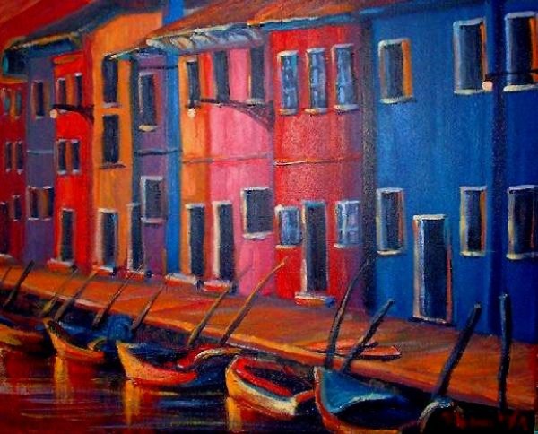 Morning in Burano
