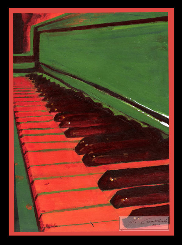 Piano keys