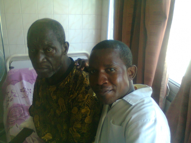 moi et un patient