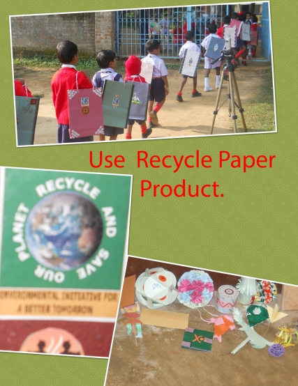 Use recycles products