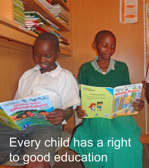 Every child has a right to a good education