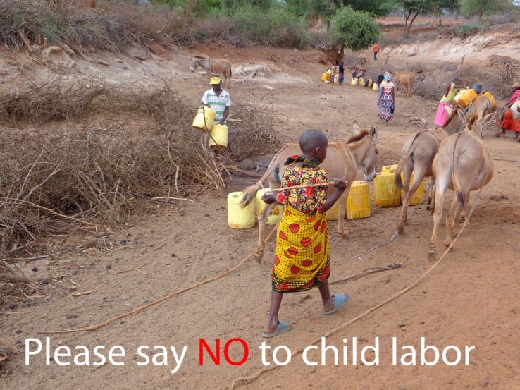 Please say no to child labour