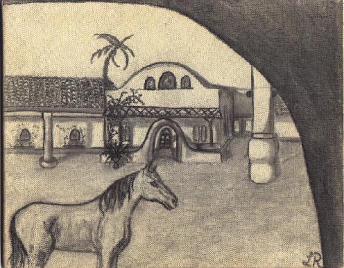 the court yard