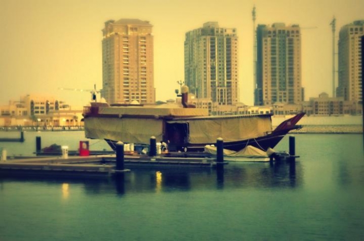 Traditional Arabian Gulf fishing/cargo boats