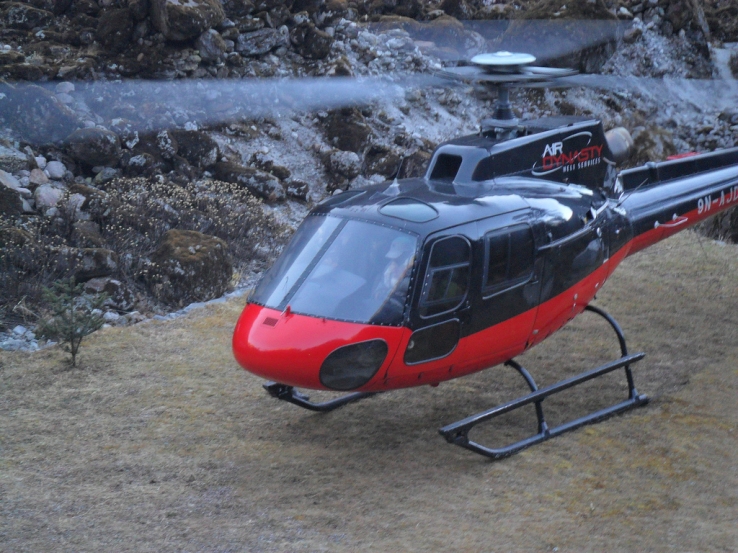 Helicoptor Landing