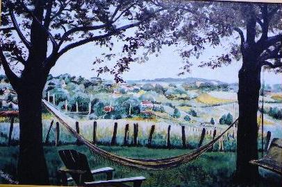 Painting to me is like going on holiday
